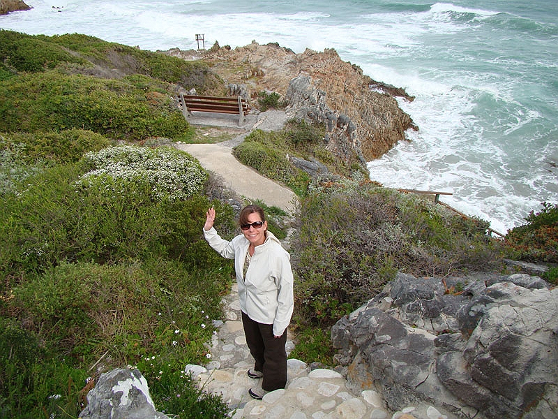 hermanus2.jpg - Tonya on one of our walks around Hermanus