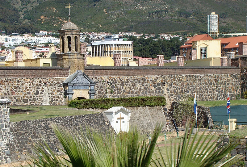 castle.jpg - The old settlement castle in Cape Town.