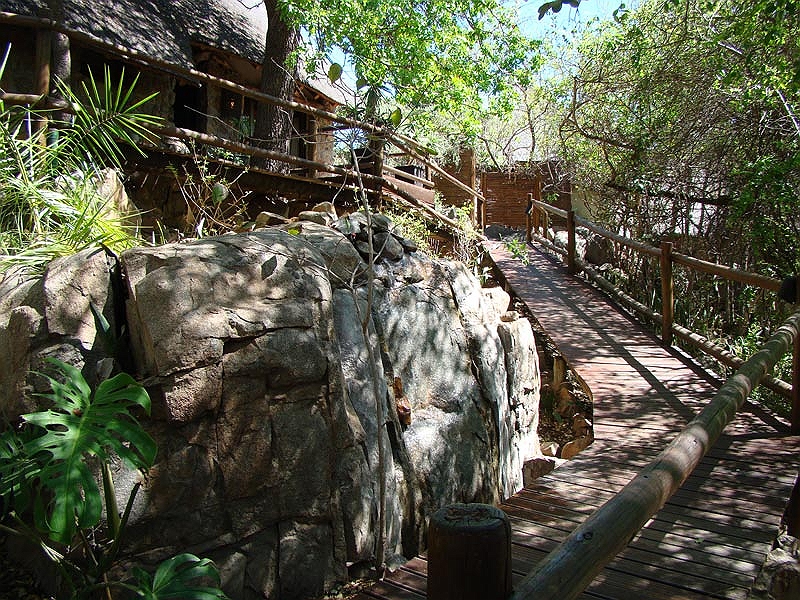 lh1.jpg - The path to the dining area at Leopard Hills.